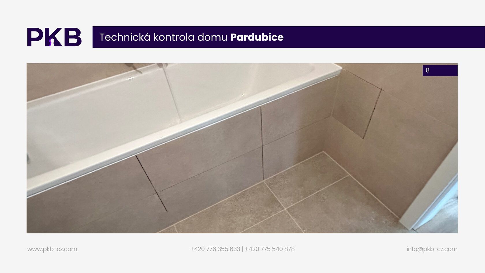 Ukázka inspekční zprávy