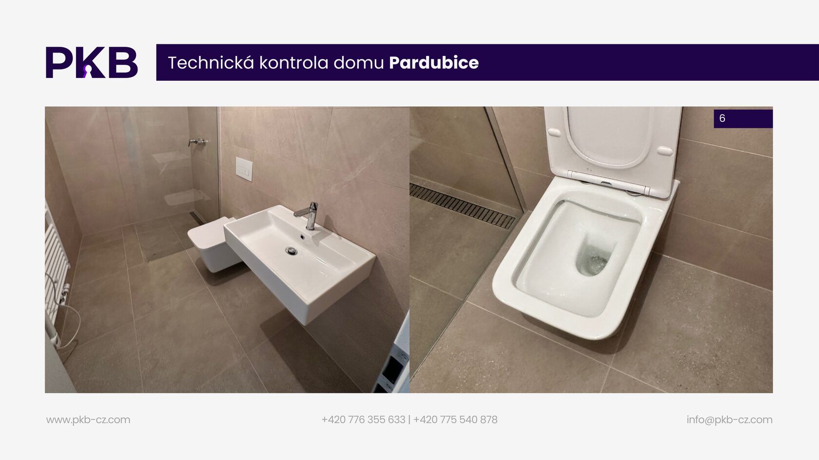 Ukázka inspekční zprávy